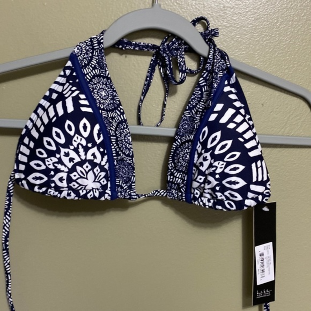 NWT Bikini Top byβ Nicole Miller, Size 10